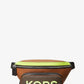 Cooper Embroidered Two-Tone Logo and Leather Belt Bag