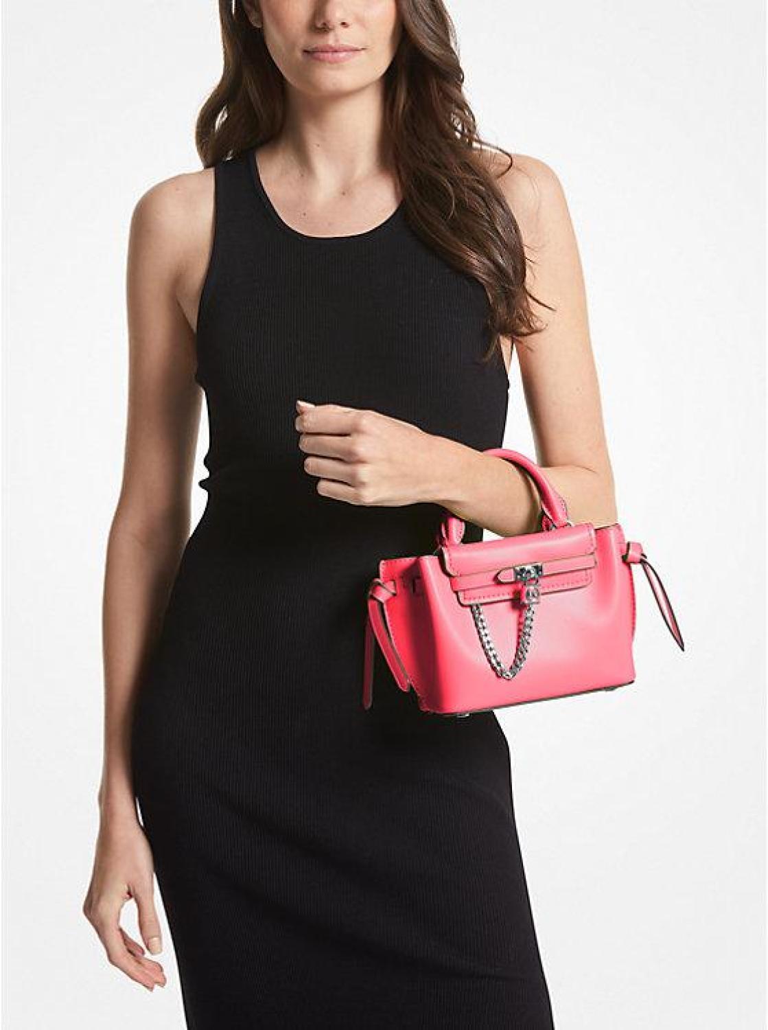 Hamilton Legacy Extra-Small Leather Belted Satchel