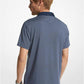 Golf Printed Stretch Jersey Polo Shirt