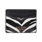 Morgan Zebra Print Card Holder