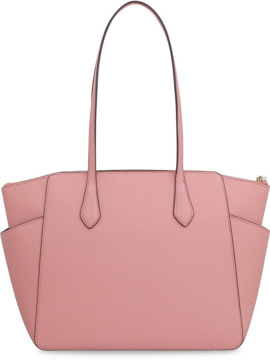 Michael Michael Kors Marilyn Logo Plaque Tote Bag