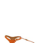 Michael Michael Kors Logo Plaque Ankle Strap Sandals