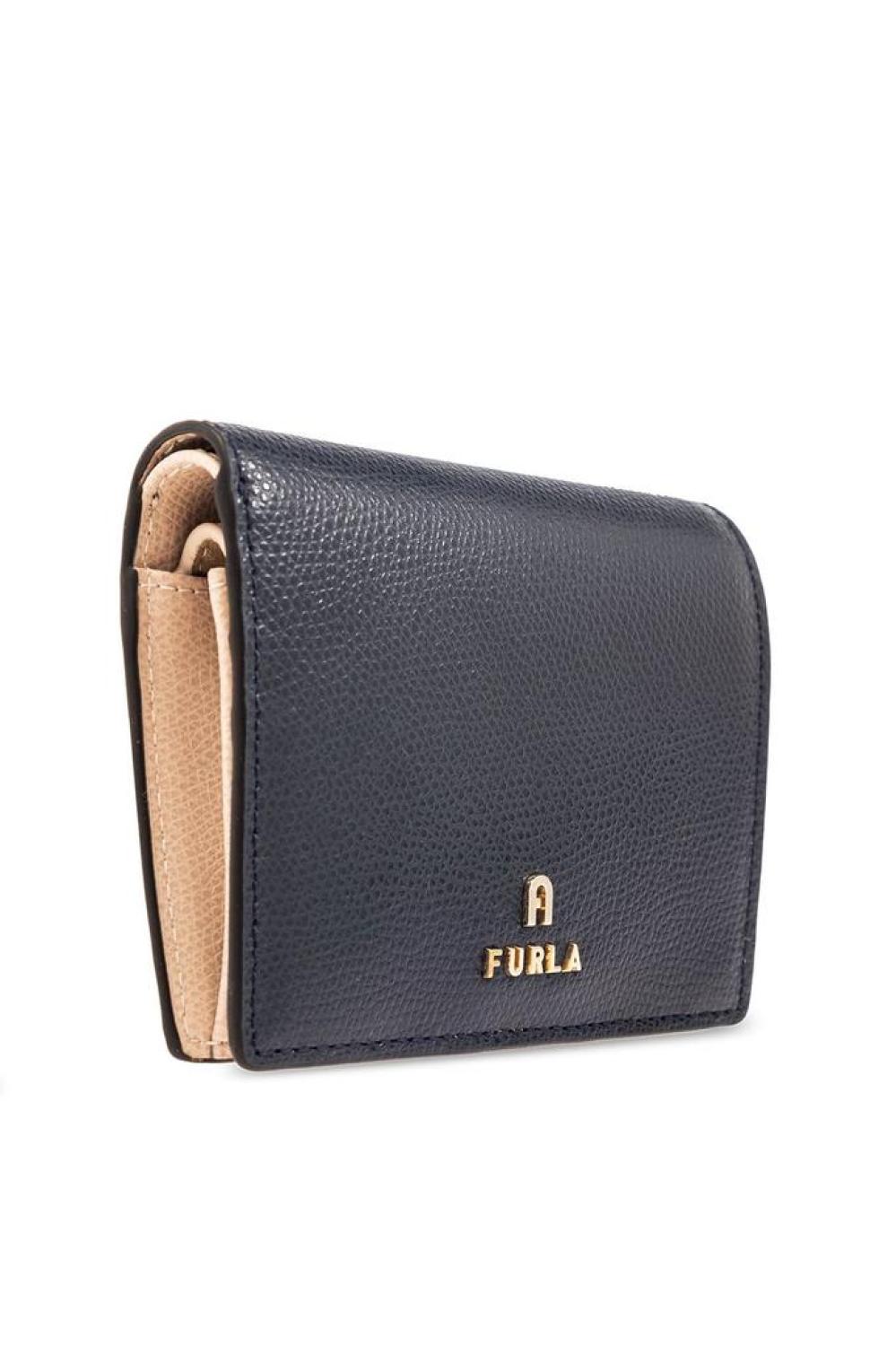 Furla Small Camelia Logo-Plaque Bifold Wallet