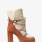 Culver Sherpa and Nubuck Lace-Up Boot
