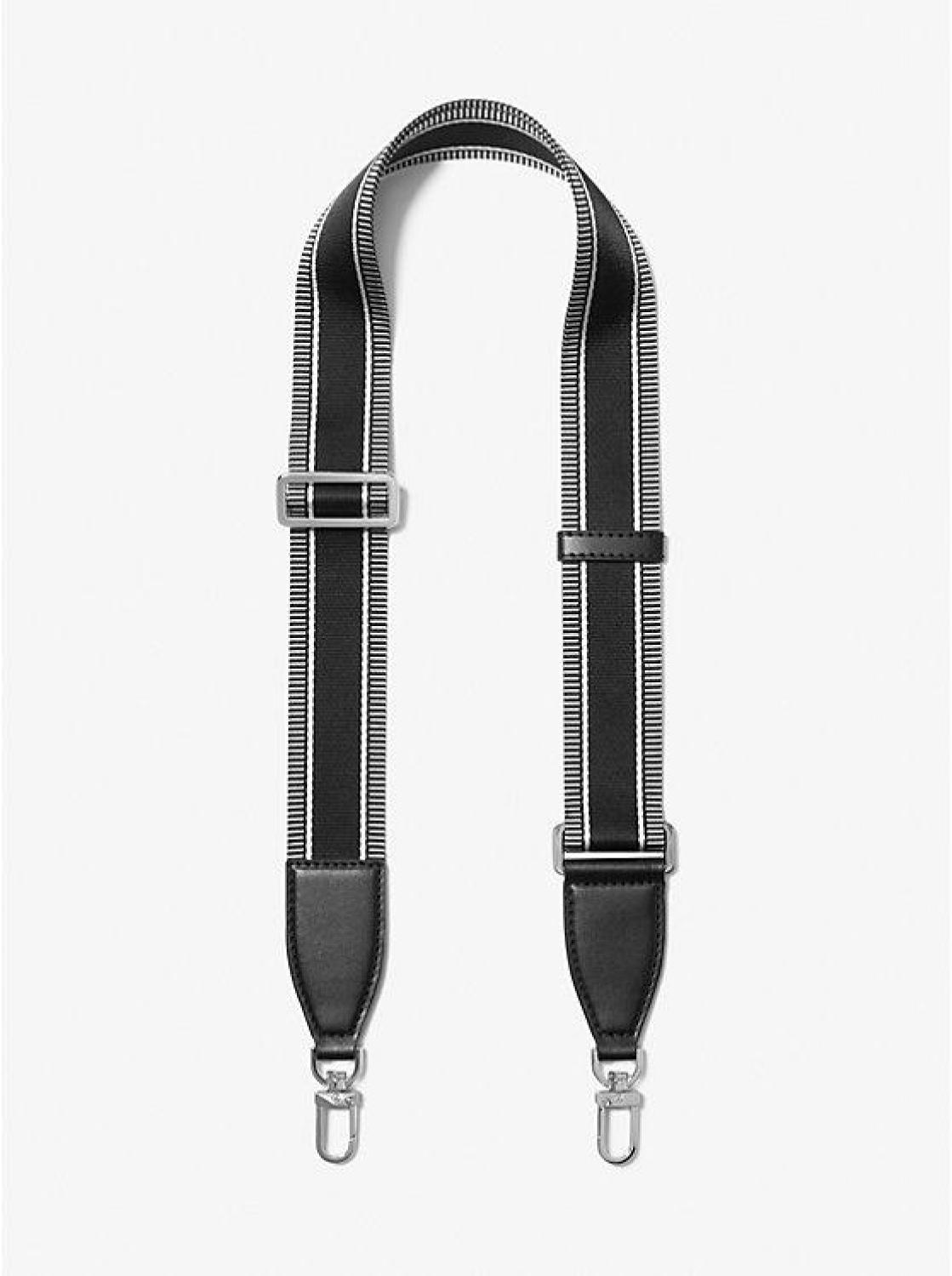Striped Nylon Bag Strap