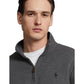 Double-Knit Mesh 1/4 Zip Pullover