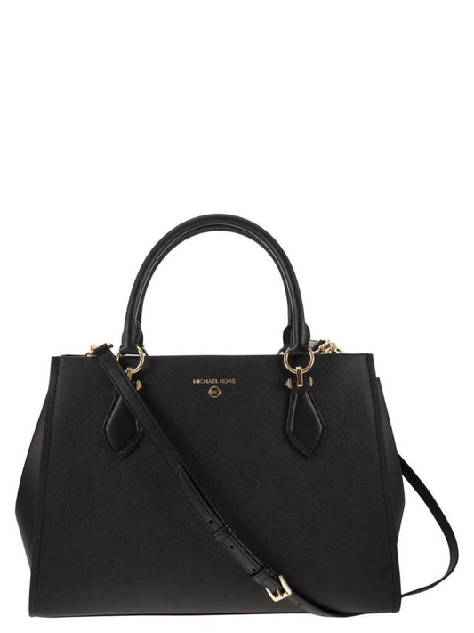 Michael Michael Kors Logo Plaque Zipped Tote Bag