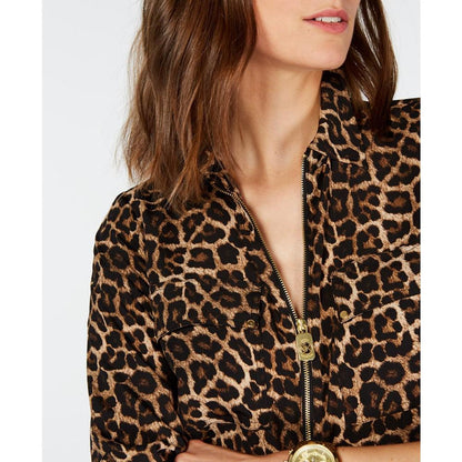 Women's Leopard-Print Top