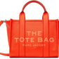 Orange 'The Leather Small' Tote