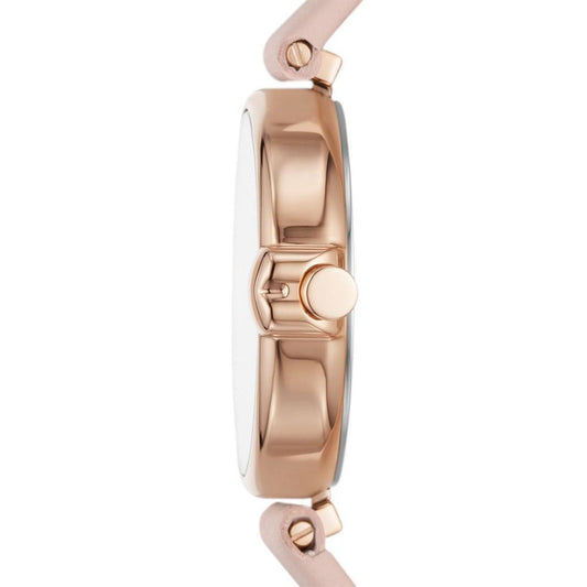 Kate Spade Women's Chelsea Park Three-Hand Date Pink Leather Strap Watch 32mm