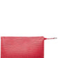 Louis Vuitton Red Epi Leather Pochette (Authentic Pre-Owned)