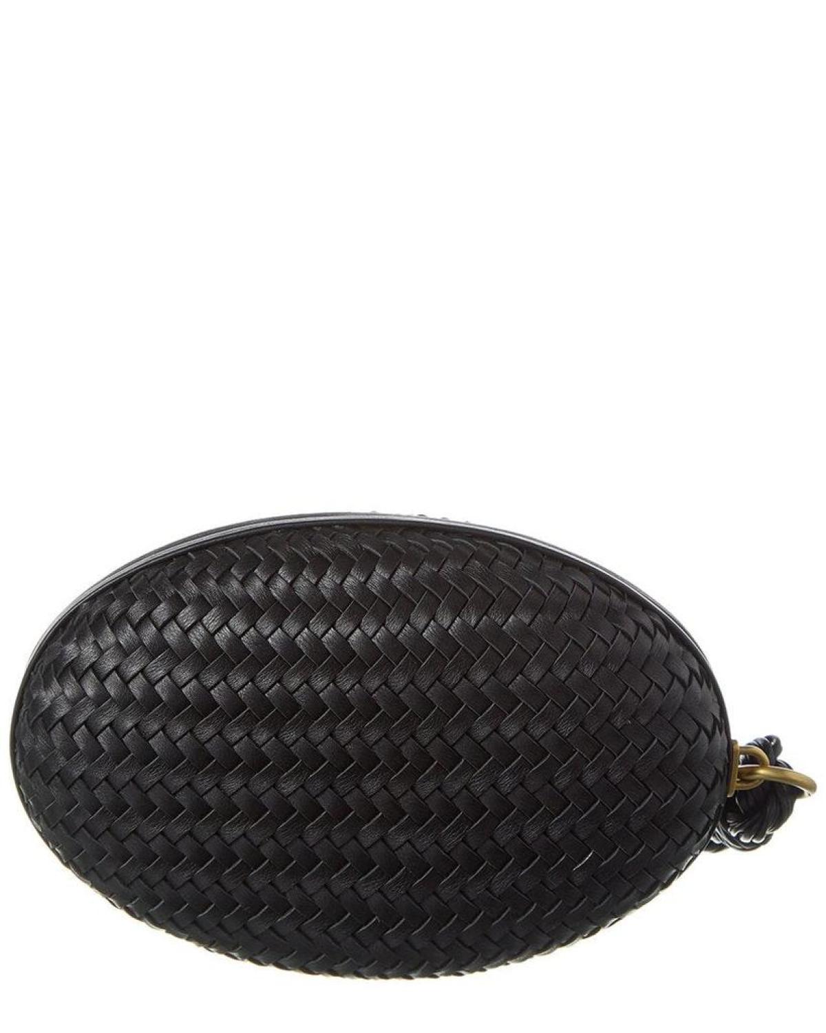 Michael Kors Woven Leather Minaudiere