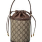 Gucci Ophidia Mini GG Supreme Canvas & Leather Bucket Bag