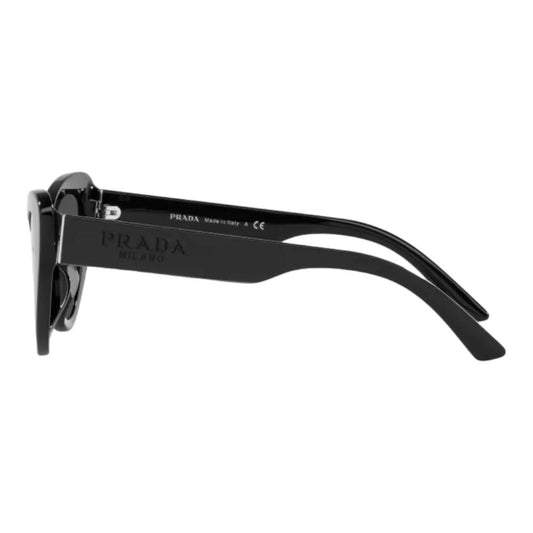 PRADA Women's PR13YS 1AB5S0 Black Frame Cat-Eye Sunglasses