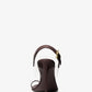 Catherine Leather and Vinyl Sandal