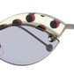 Fendi Women's Runway Sunglasses FF0370S KB7IR Dark Ruthenium 58mm