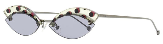 Fendi Women's Runway Sunglasses FF0370S KB7IR Dark Ruthenium 58mm