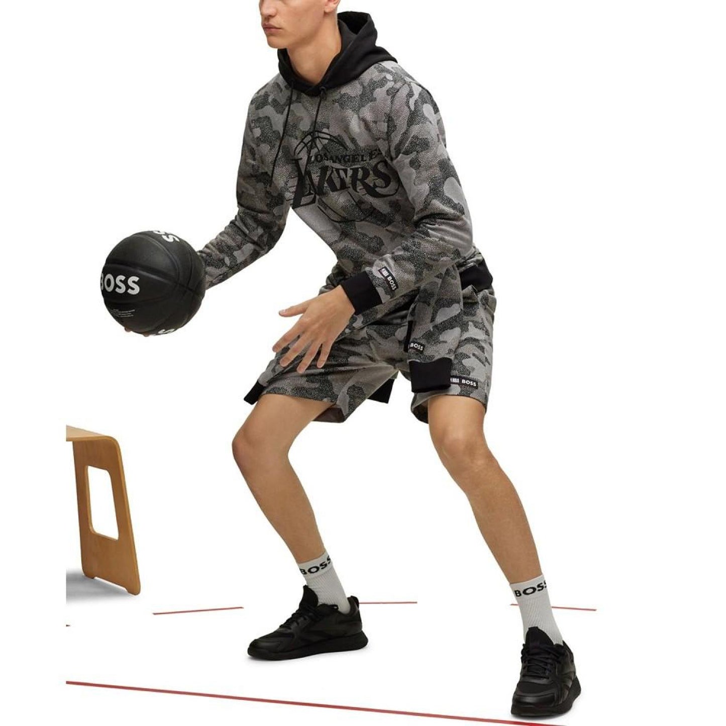 BOSS x NBA Men's Los Angeles Lakers Shorts