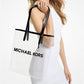 The Michael Large Clear Vinyl Tote Bag