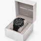 Oversized Everest Black-Tone and Silicone Watch