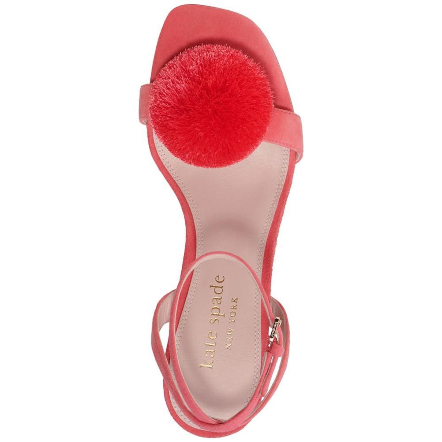 Women's Amour Pom Pom Ankle-Strap Dress Sandals