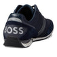 Saturn Low Profile Suede Trimmed Sneakers