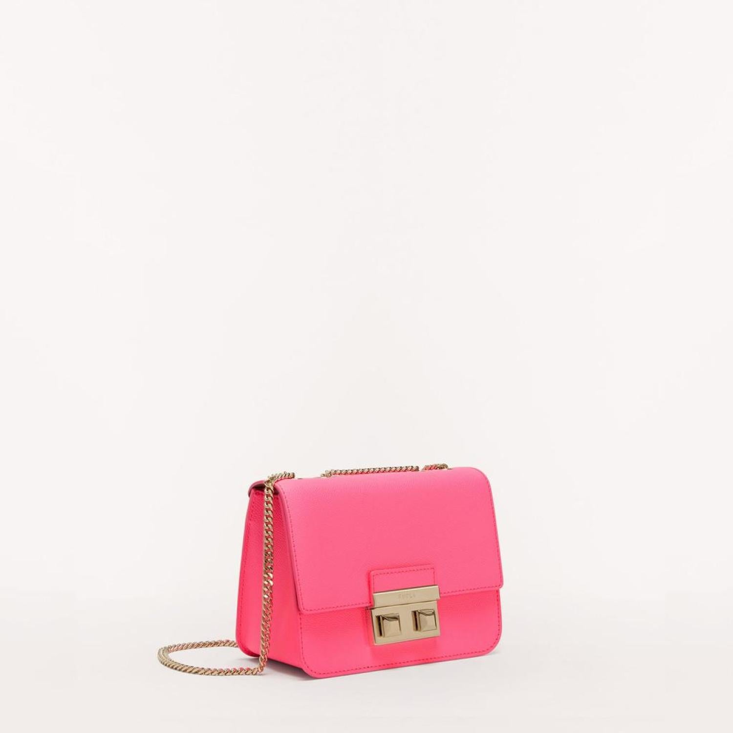 Leather Pochette Furla Rosa Furla Handbags Furla Bella Pochette