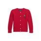 Polo Bear Mini-Cable Cotton Cardigan (Toddler/Little Kids)