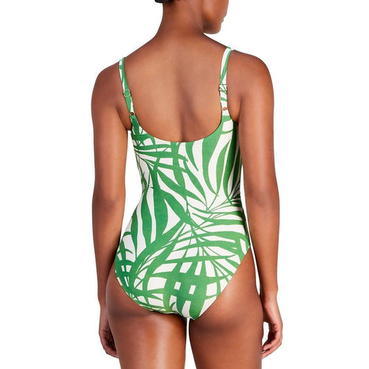 Women's Shirred-Cup Underwire One-Piece Swimsuit