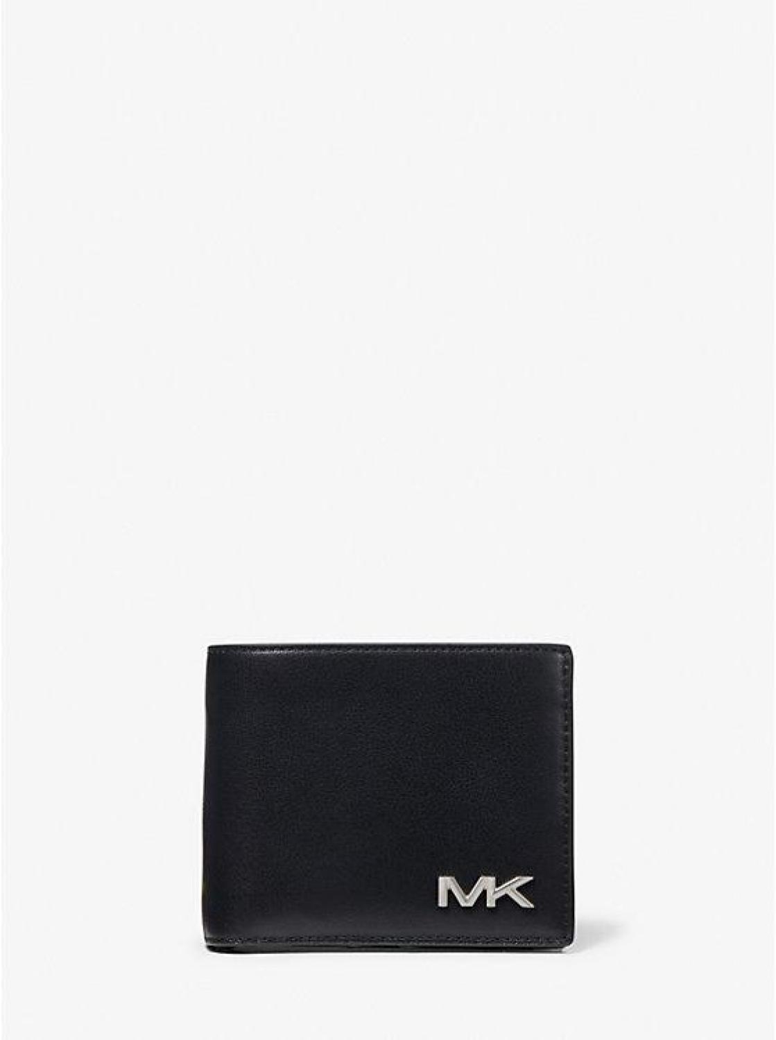 Varick Leather Billfold Wallet With Passcase