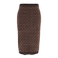 Michael Michael Kors Monogram Printed Pencil Skirt