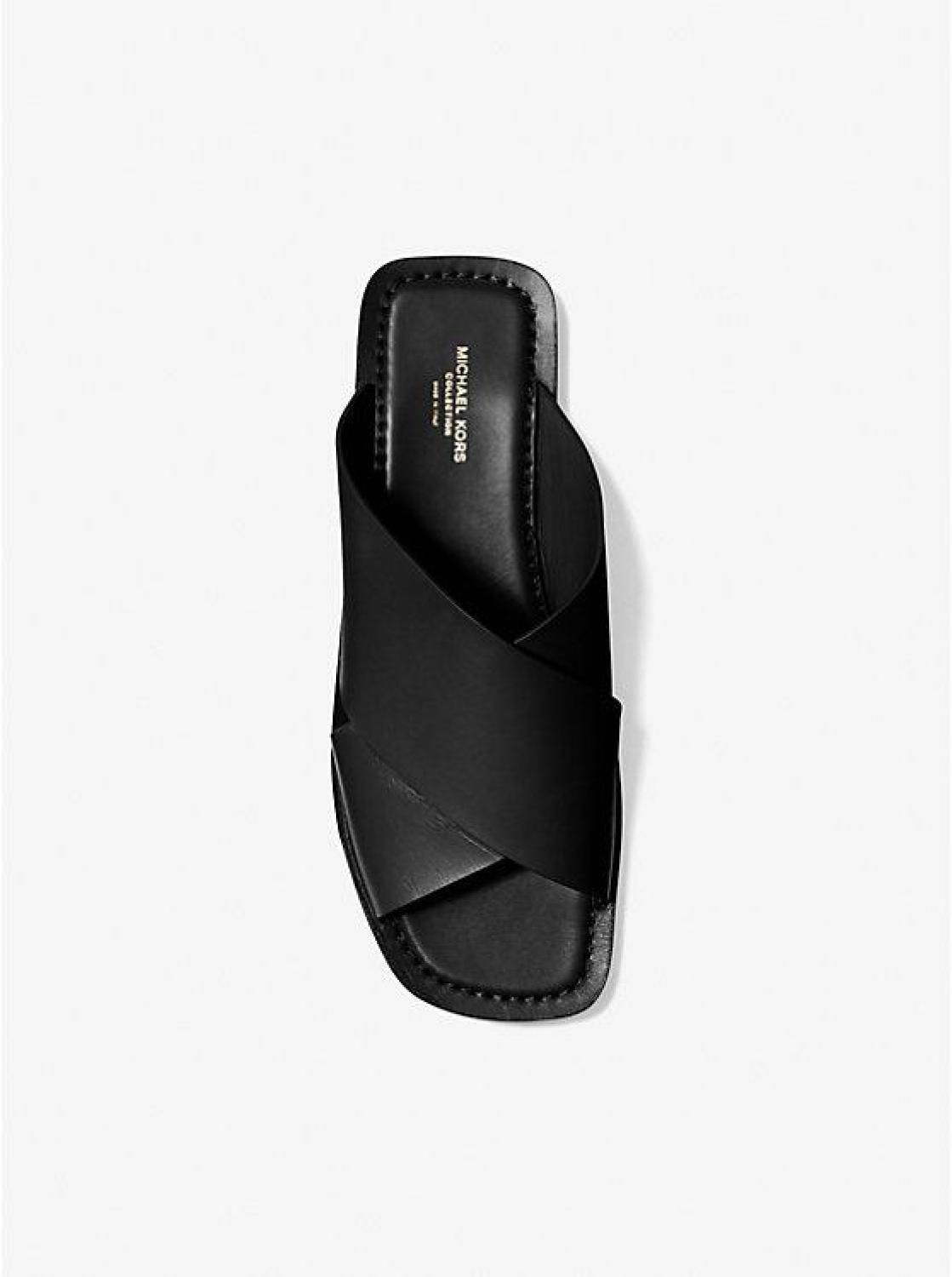 Ruth Leather Slide Sandal
