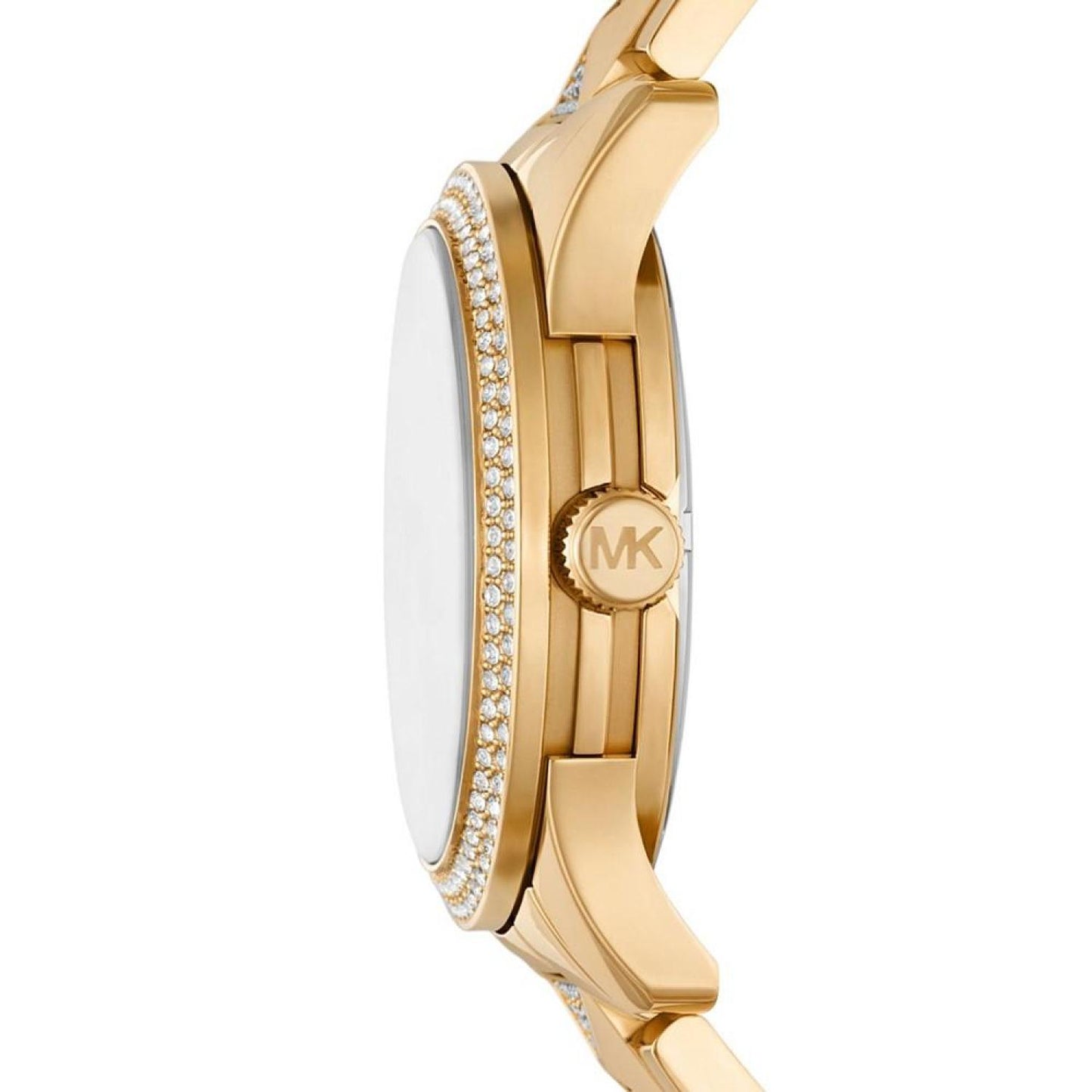 Women's Runway Quartz Three-Hand Gold-Tone Stainless Steel Watch 38mm