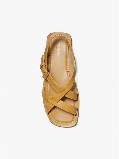 Perrine Leather Sandal