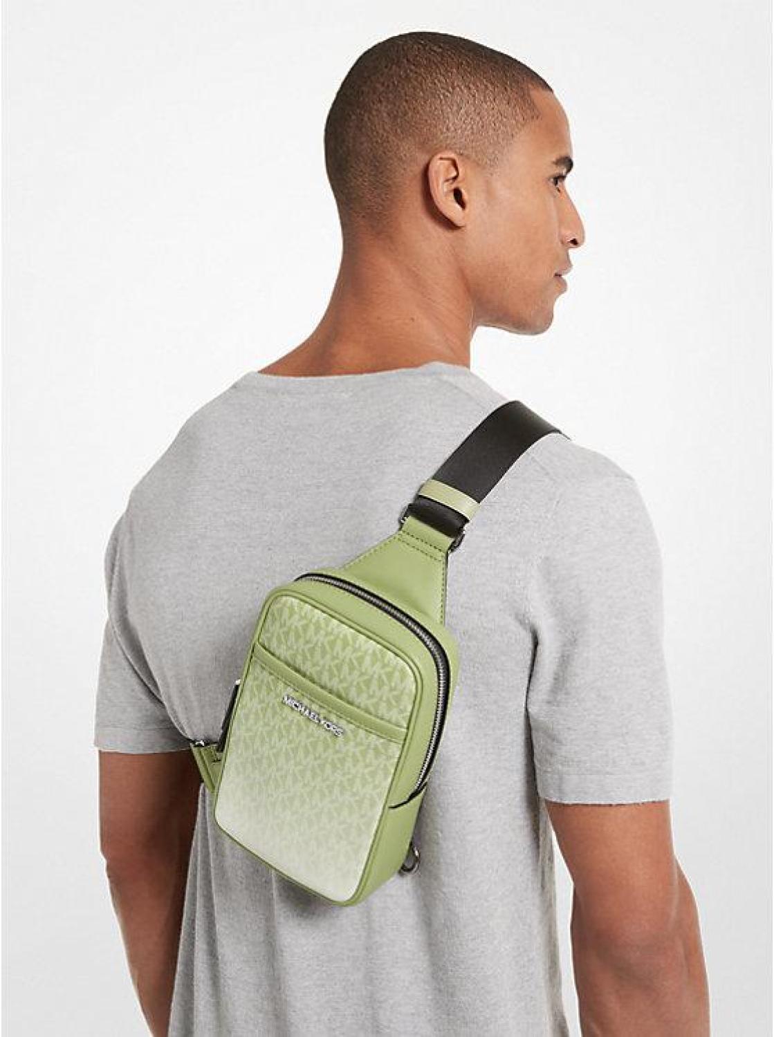 Cooper Medium Ombré Logo Sling Pack