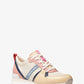 Dash Color-Block Canvas and Leather Trainer