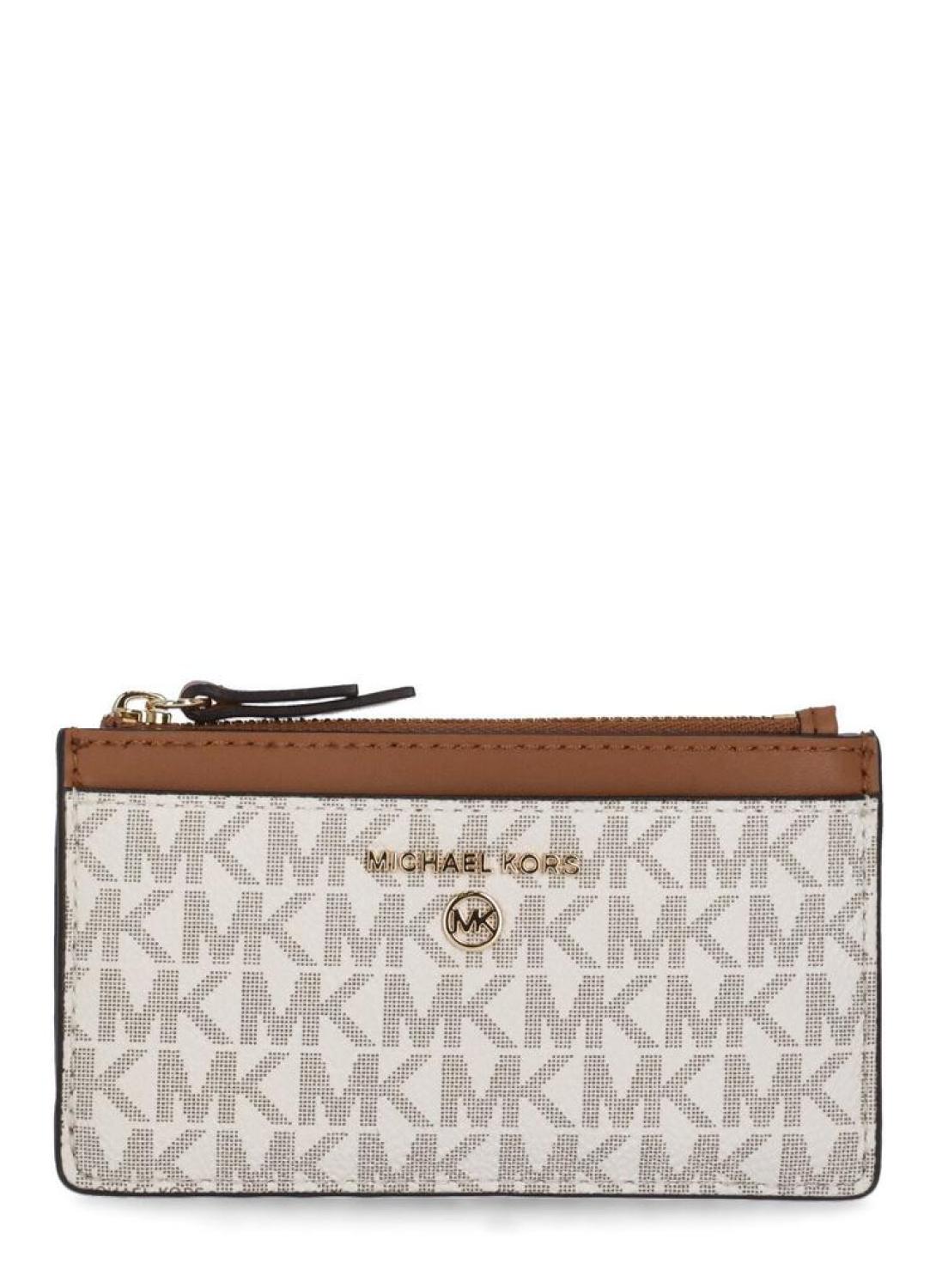Michael Michael Kors Monogram Zipped Cardholder