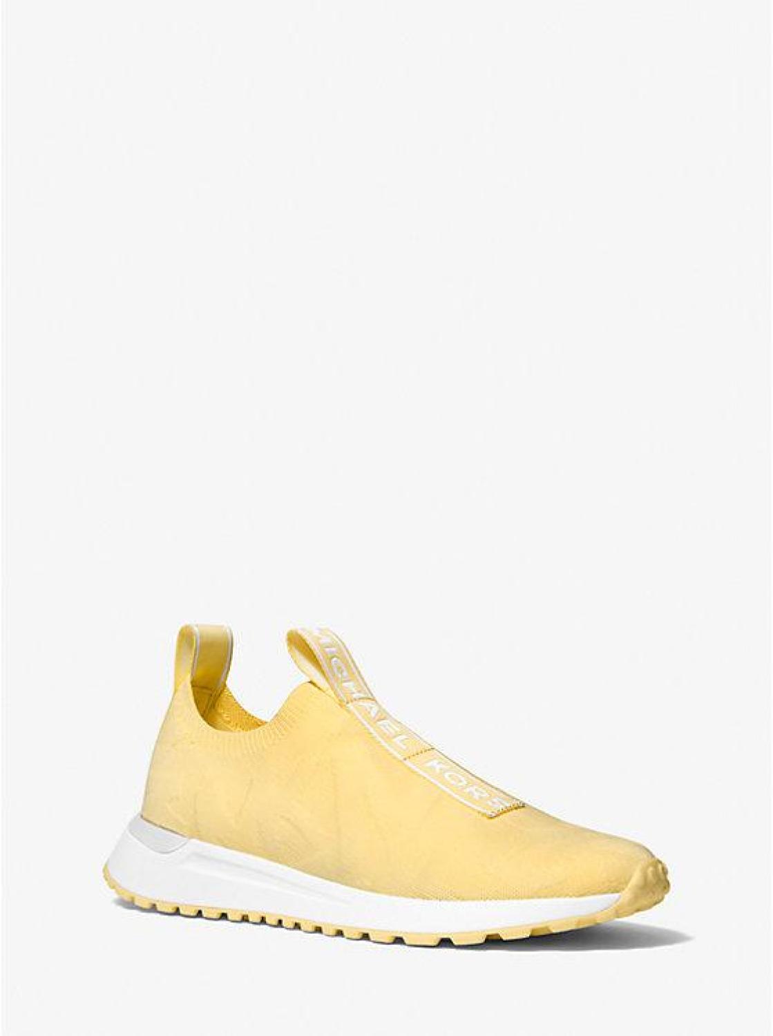 Bodie Logo Embossed Stretch Knit Slip-On Trainer