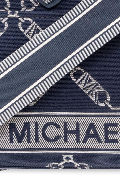 Michael Michael Kors Gigi Empire Logo Jacquard Top Handle Bag