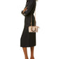 FENDI By The Way Mini Raffia & Leather Shoulder Bag