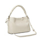 Meringue Smooth Nappa Leather Large Shoulder Bag