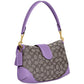 Soho Signature Jacquard Top Handle Shoulder Bag