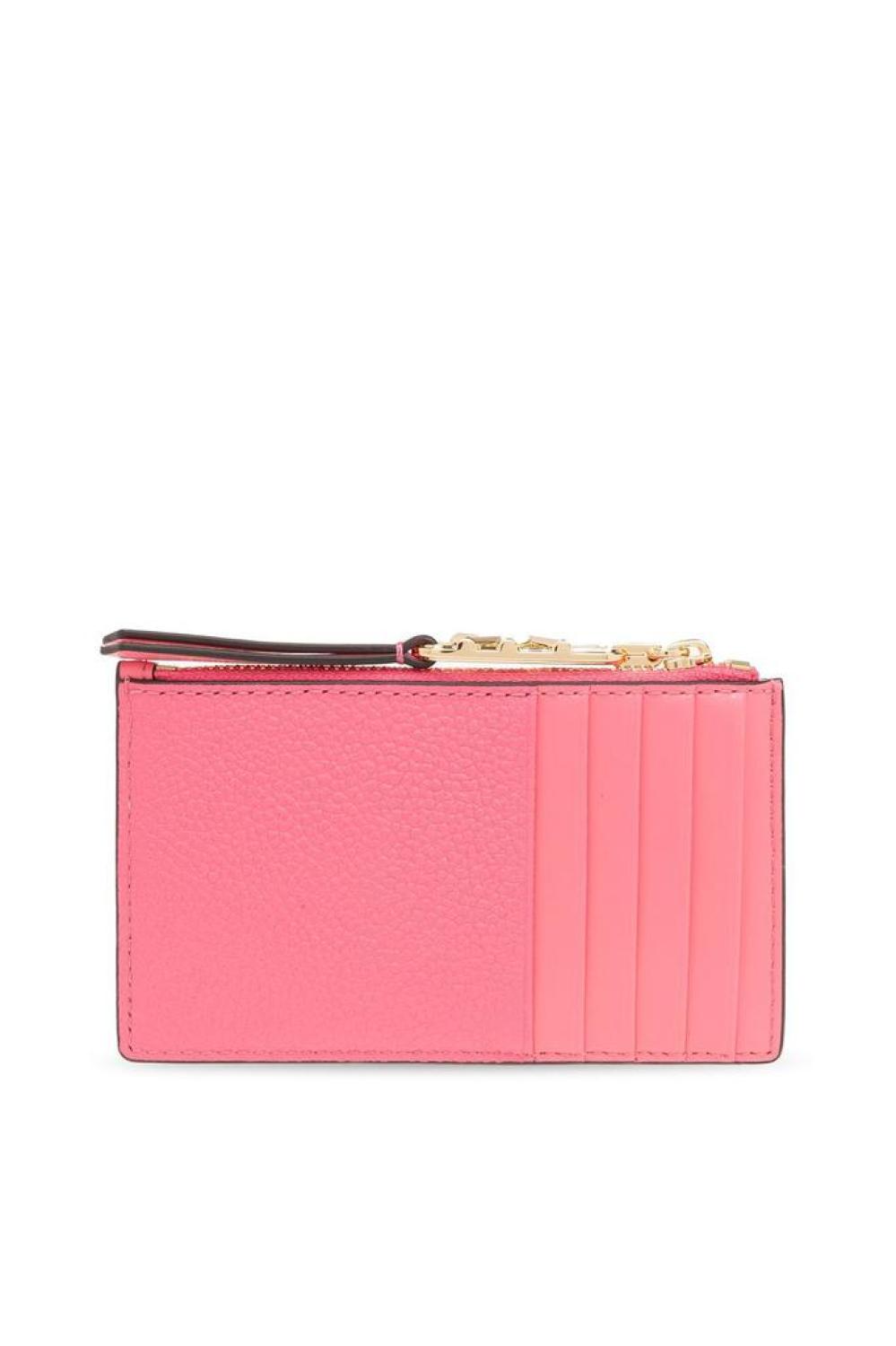 Michael Michael Kors Logo Lettering Zipped Wallet