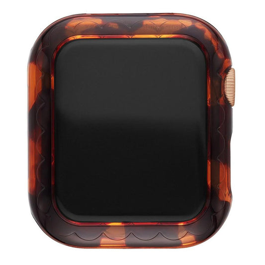 Women's Tortoise Brown Acetate Bumper for Apple Watch, 40mm