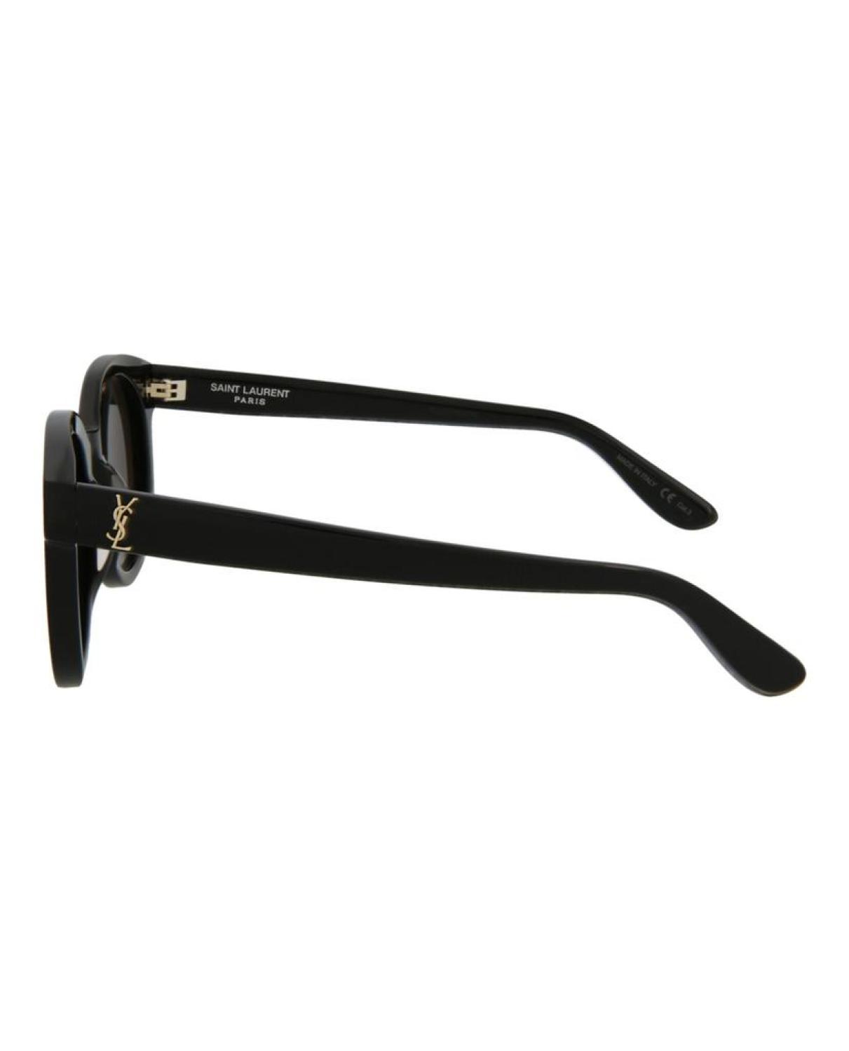 Round-Frame Acetate Sunglasses