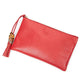 Bamboo Braided Tassel Zip Clutch