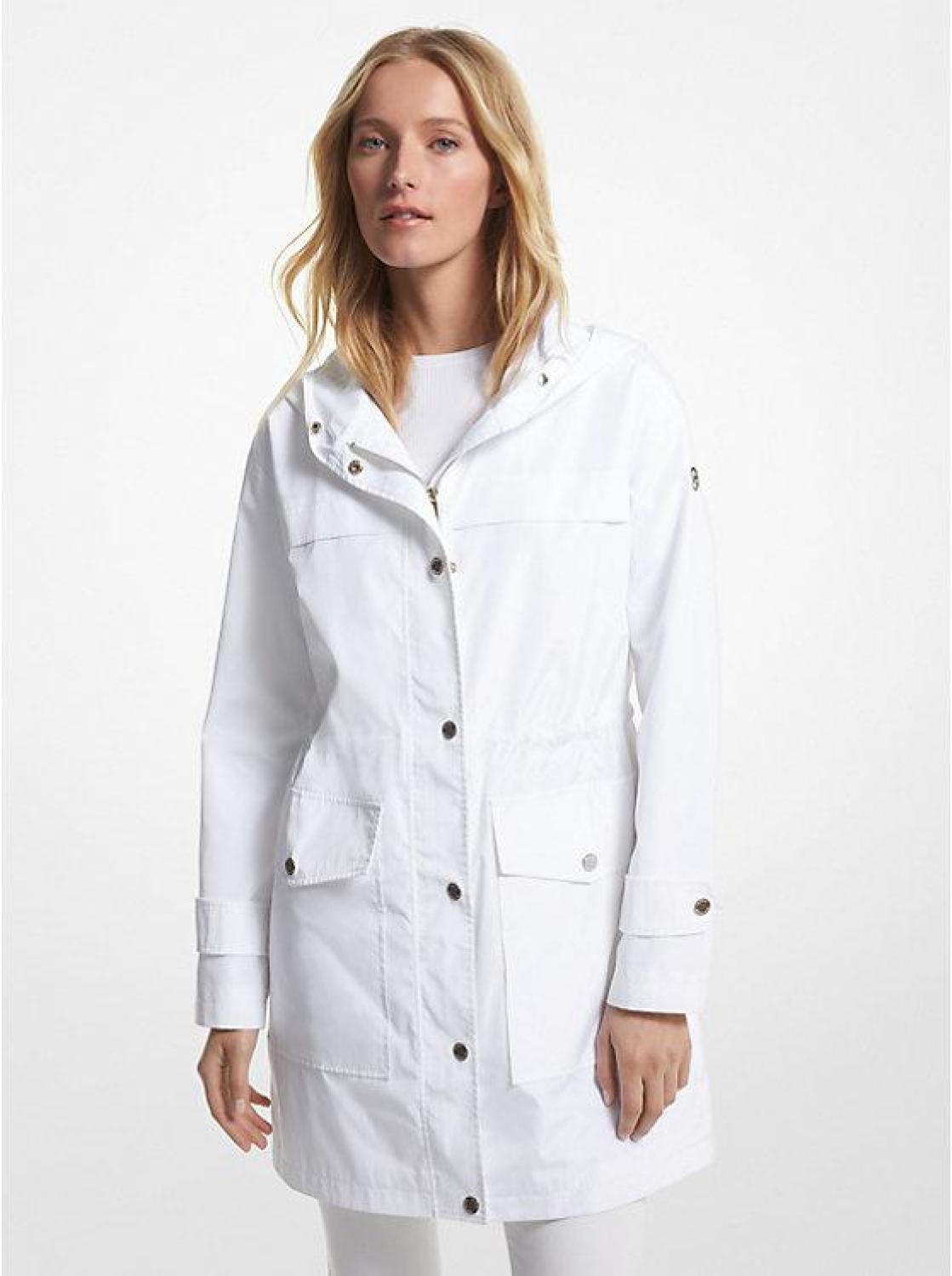 Woven Hooded Raincoat