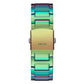 Men's Multi-Function Iridescent Stainless Steel Watch 48mm