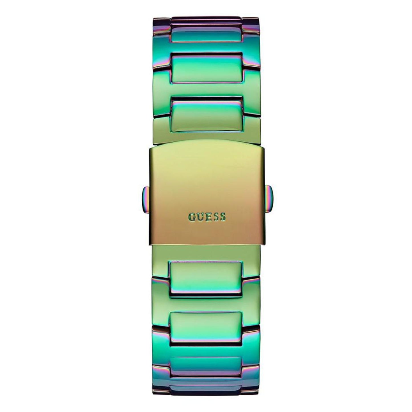 Men's Multi-Function Iridescent Stainless Steel Watch 48mm