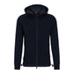 Regular-fit jacket with ribbed cuffs and padded hood